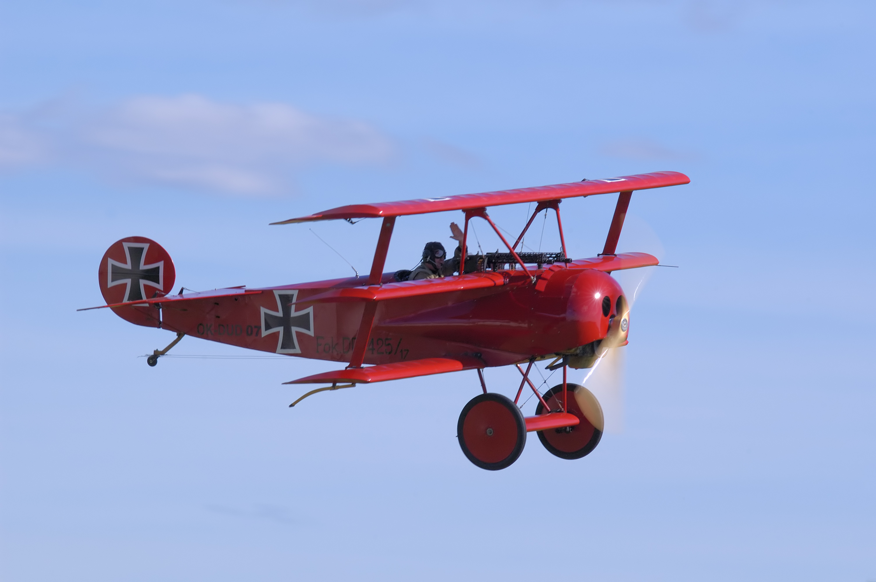 Fokker Dr.1 Dreidecker. produced by Fokker Services BV parent early in 1900s. Image courtesy of DollarPhotoClub.com